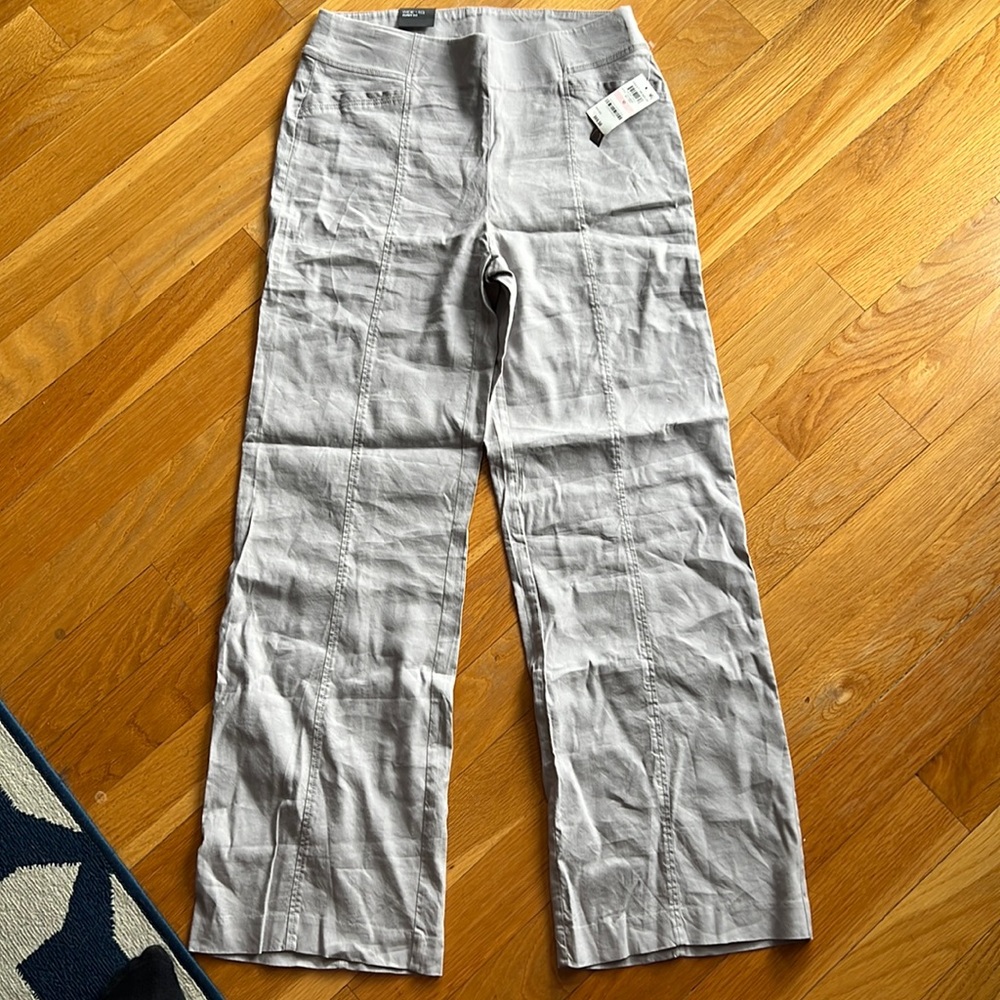 Inc Wide Leg Curvy Fit Linen Pants